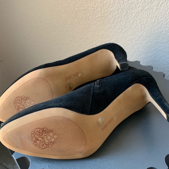 $65🔥black suede Vince Camuto boots size 8.5US - Picture 5 of 7